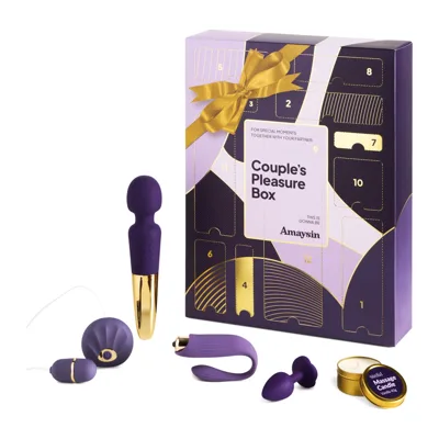 Amaysin Couple's Pleasure Box in der Übersicht der Sexadventskalender und Boxen (Produktfoto von Sinful)