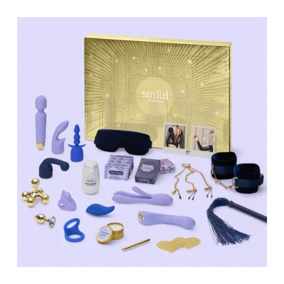 Sinful Premium Adventskalender 2026 in der Übersicht der Sexadventskalender und Boxen (Produktfoto von Sinful)